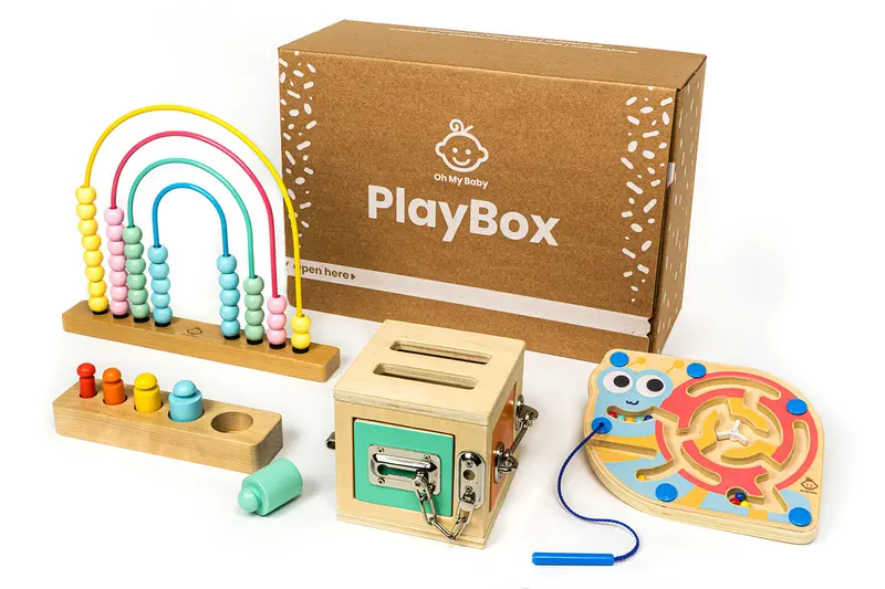 21-22 mesi - Play Box 'Piccolo Einstein'