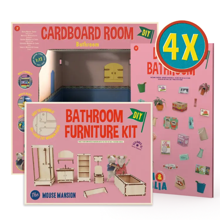 4x De Complete Badkamer Set
