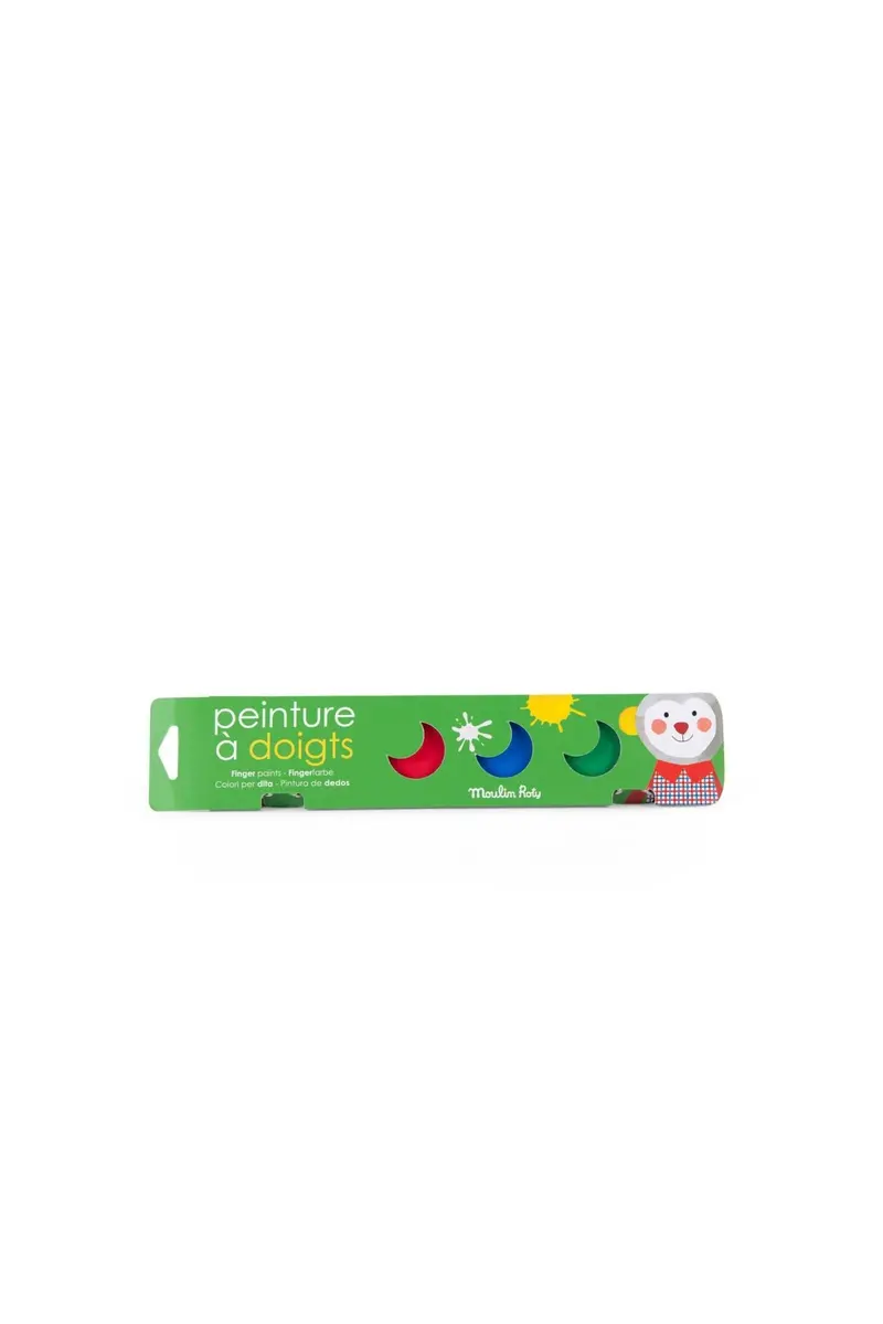 6 potjes vingerverf - Les Popipop