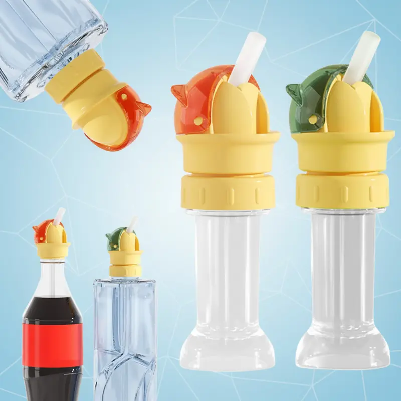 AquaSip – Drinkpret & Praktisch – Herbruikbare Flessendop voor kinderen