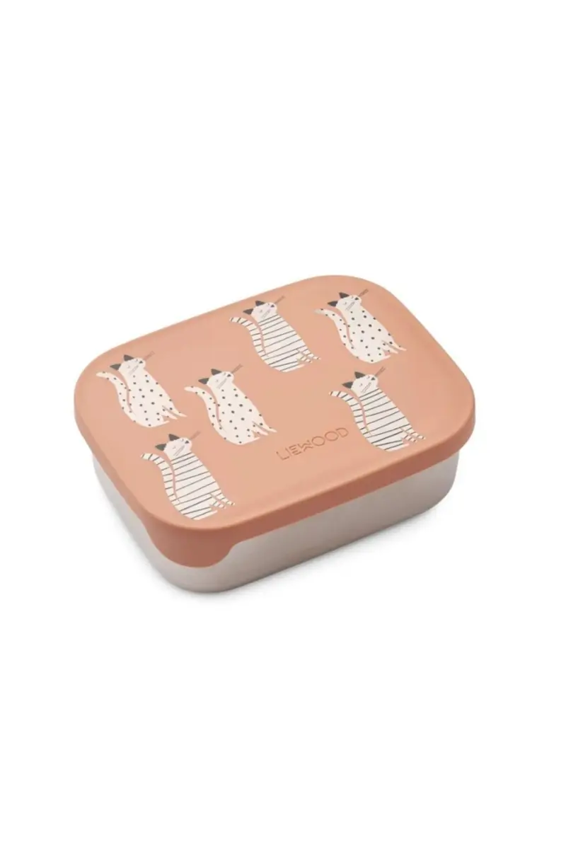 Arthur Lunchbox Cat - Tuscany Rose