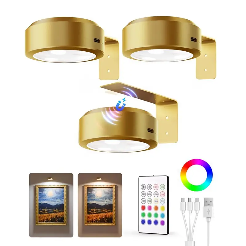 ArtLume LED-Spotjes - Draadloos, Oplaadbaar, Magnetisch