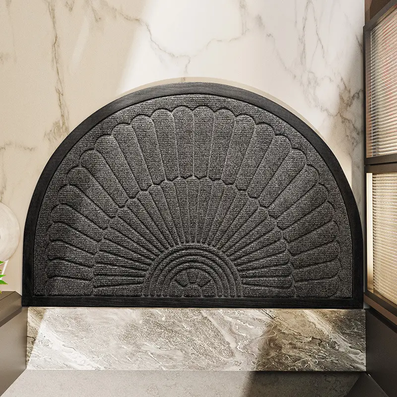 Astra Deurmat - Antislip Rubber, Halfrond Ontwerp voor Binnen en Buiten