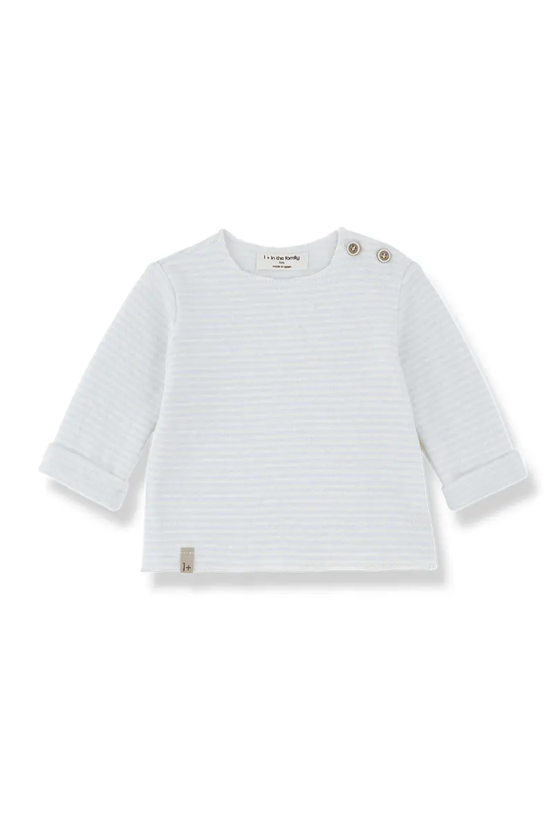 Aubin l.sleeve t-shirt - ciel