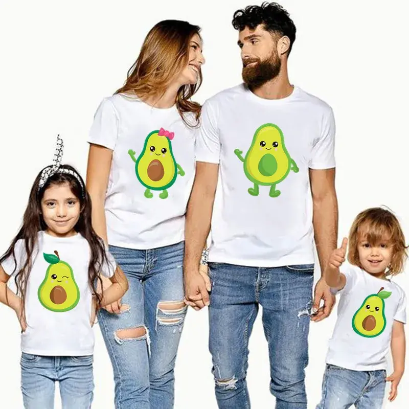 AvoVibe™ – Grappige Avocado Print – Matchende Familieoutfit