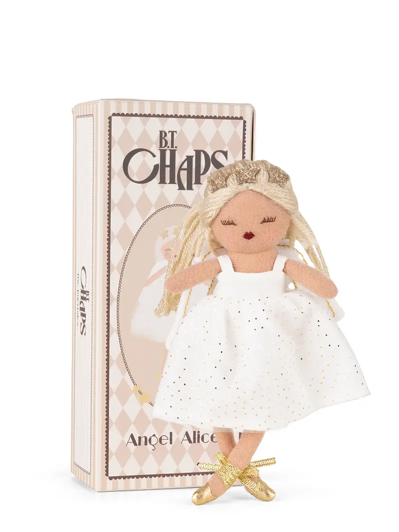B.T. Chaps Angel Alice in giftbox 18 cm - 7'' | White