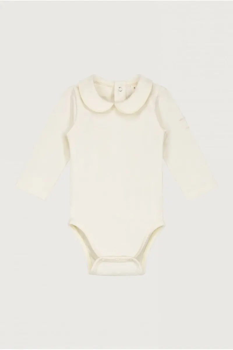 Baby Collar Onesie | Cream