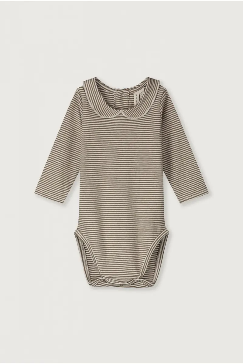 Baby Collar Onesie | Woody - Cream