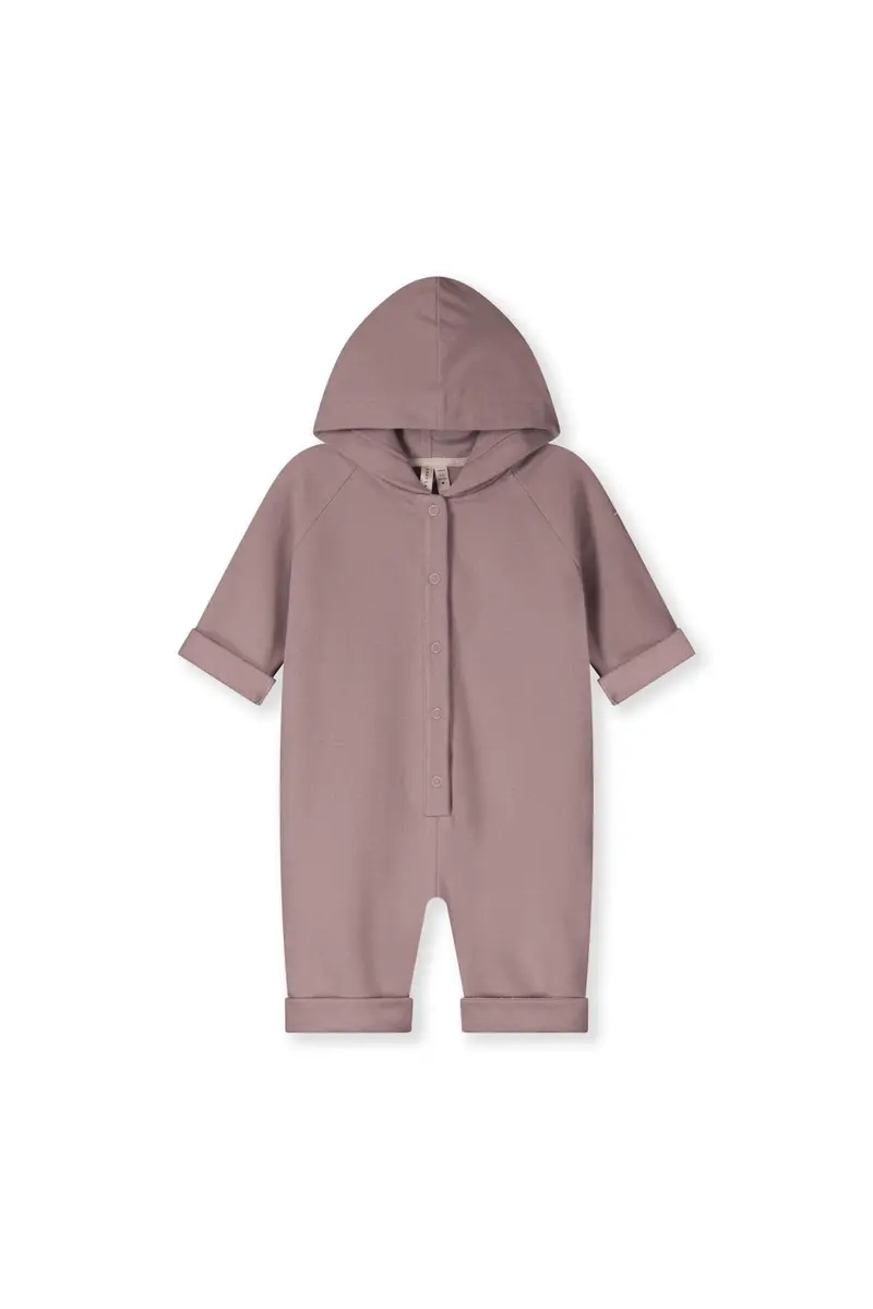 Baby Hooded Suit | Berry