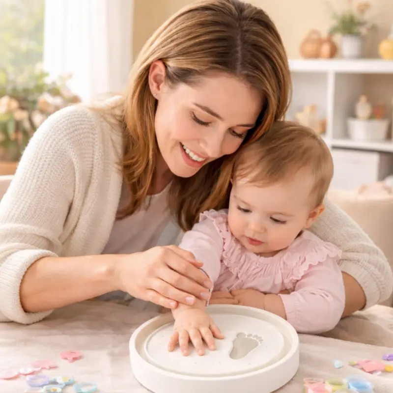 Baby Imprint Clay Kit – Herinnering & Uniek – Klei Afdruk Set