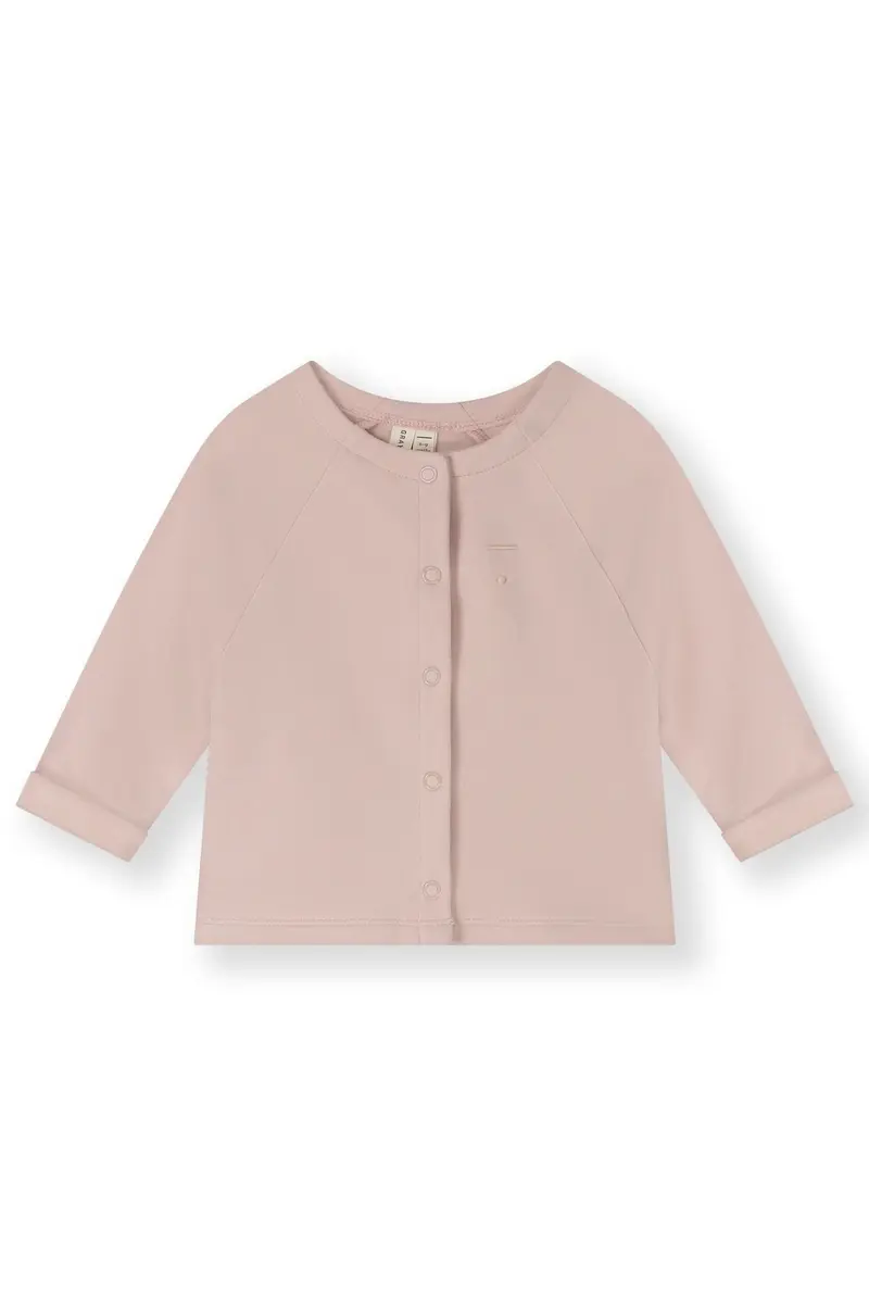 Baby Raglan Cardigan | Faded Pink
