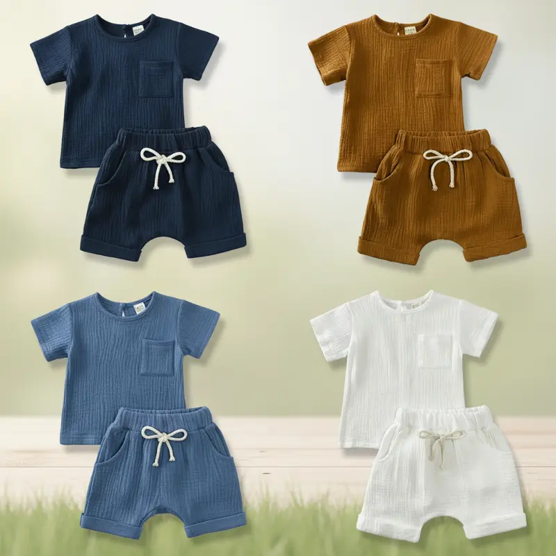 Baby Summer Outfit – Luchtig & Comfort – Kleding Set