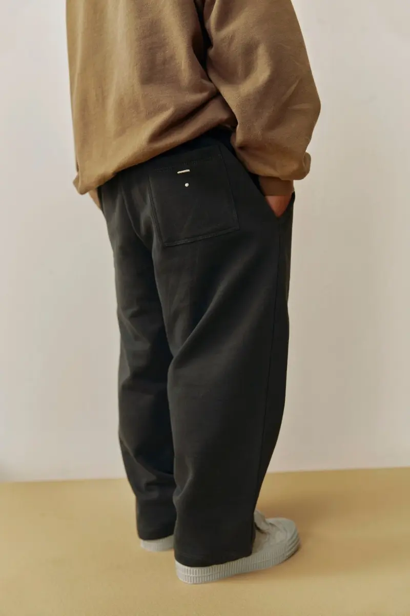 Baggy Oversized Trousers | Pirate Black