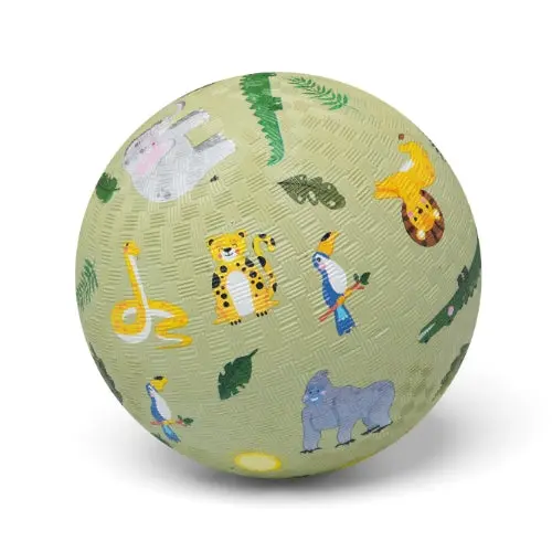 Bal van rubber - Jungle 18cm