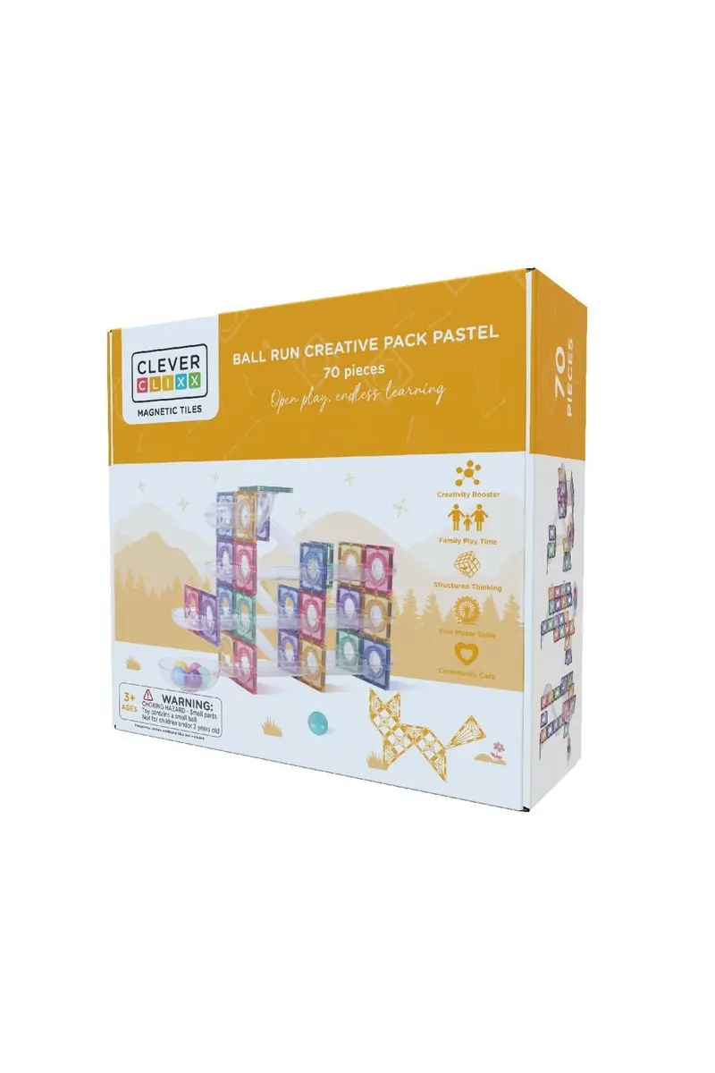 Ball Run Creative Pack Pastel 70 Stuks