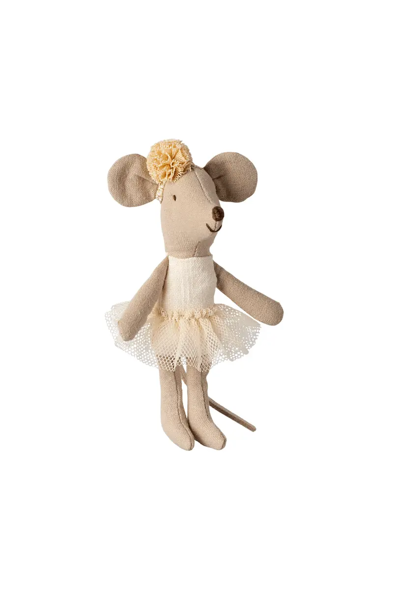 Ballerina Mouse, Little Sister - Off White