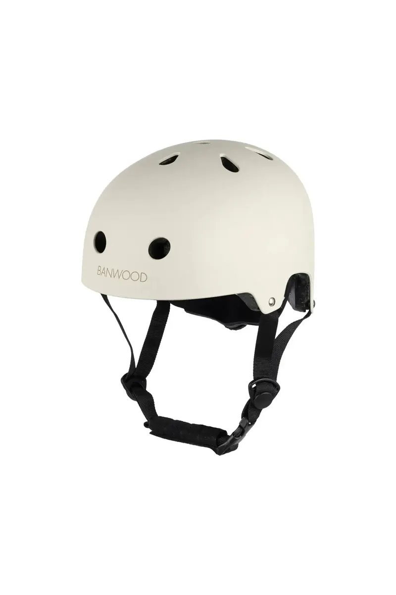 Banwood classic helmet - matte - cream