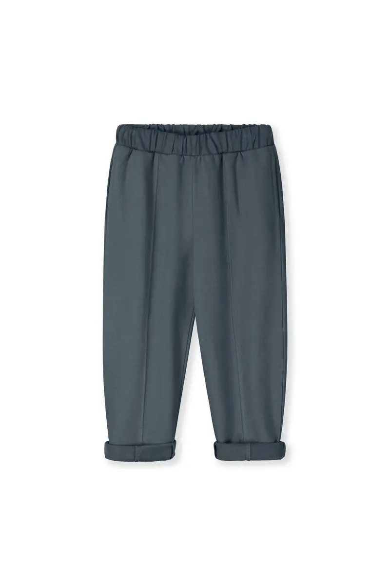 Barrel-Leg Joggers | Blue Grey