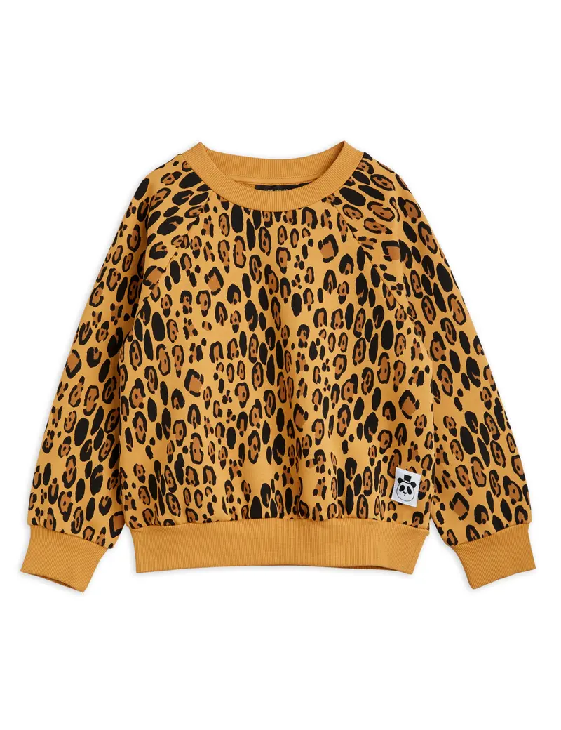 Basic leopard sweatshirt