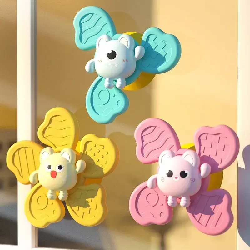 Bath Spinner Toys™ - Leerzaam & Leuk - Fidget Babybad Speeltjes