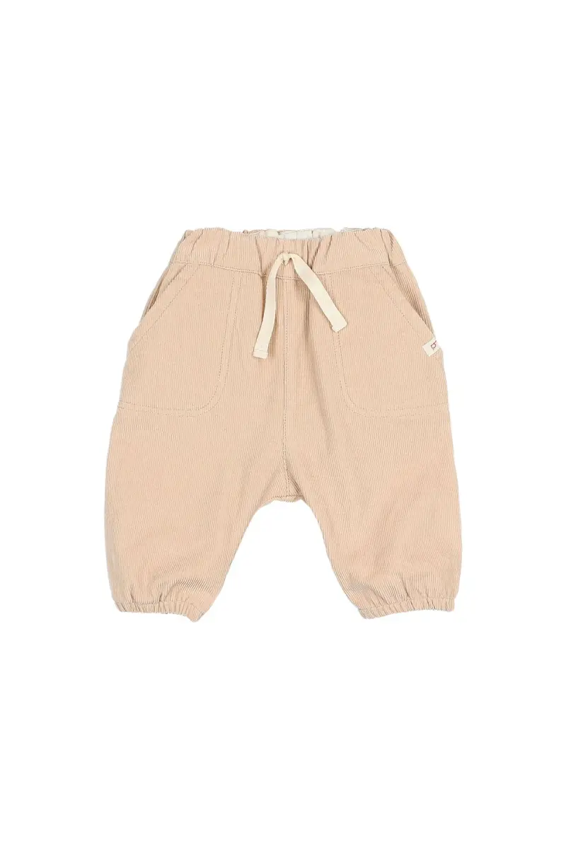 BB soft velour pants - Biscuit
