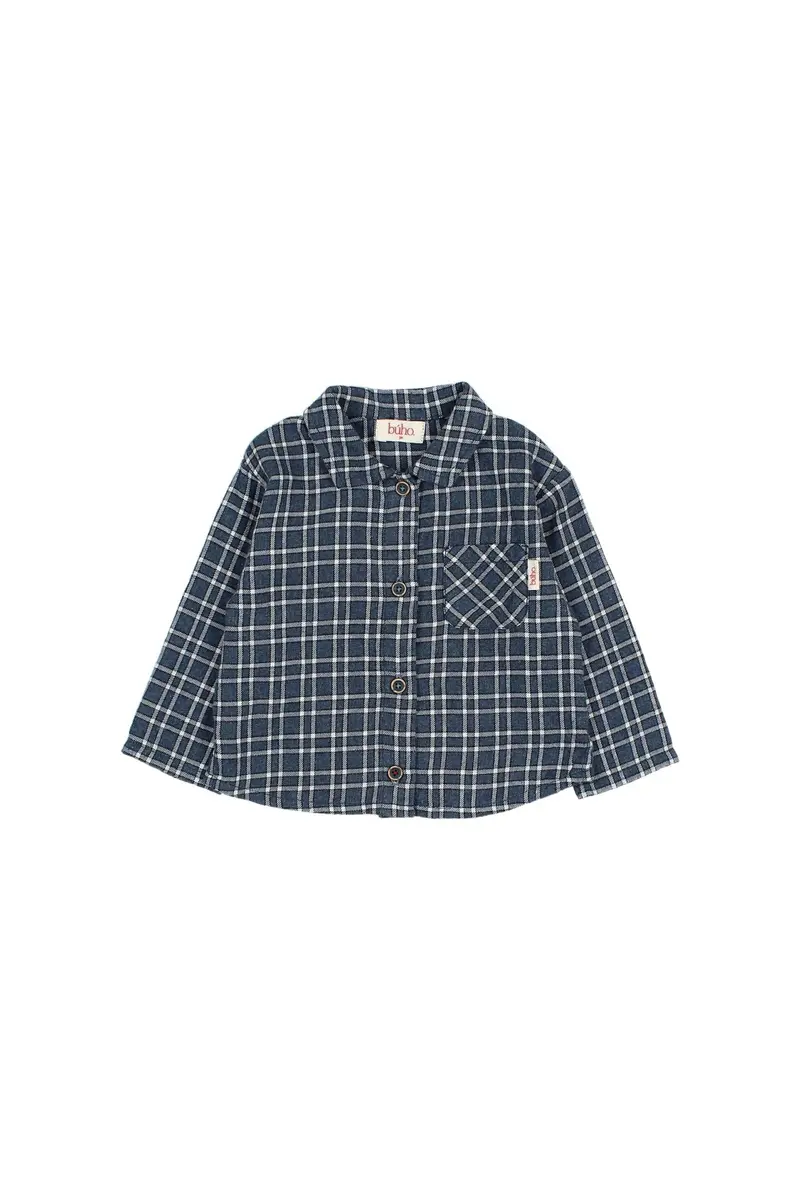 BB tartan shirt - Navy