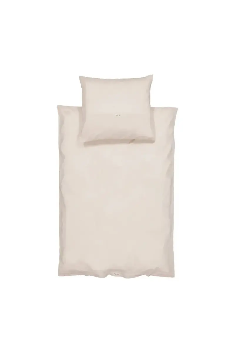 Bed Linen Grey Sand Crispy Poplin Acc