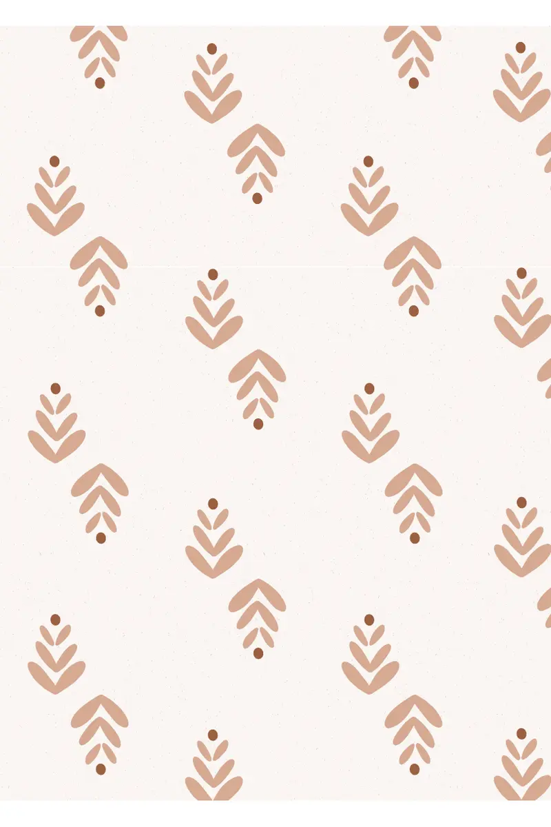Behang Cappuccino - Roze