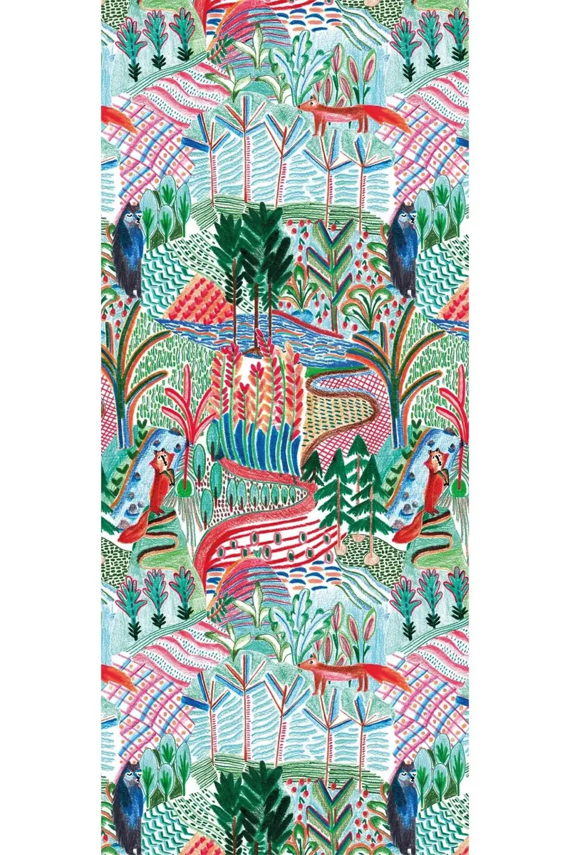Behang Chicoutimi Mural