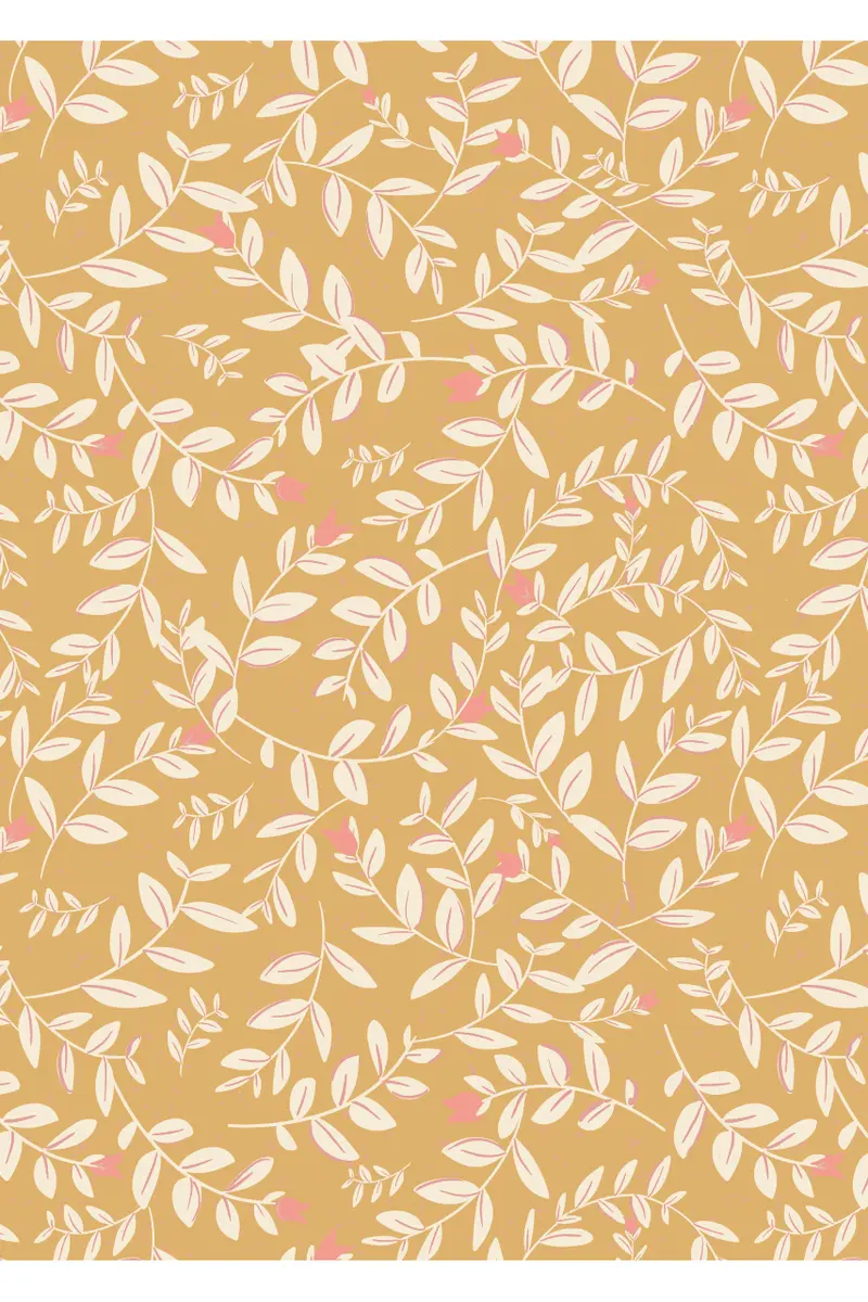 Behang Flora - Zon