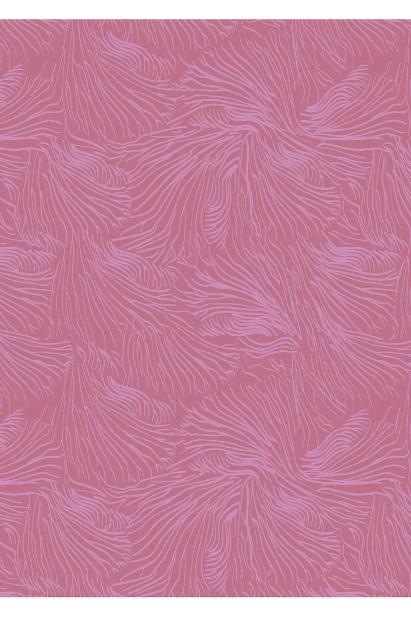 Behang Mush - Fuchsia