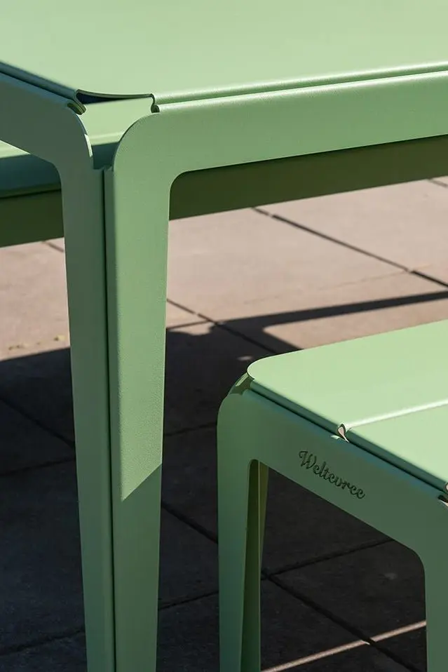 Bended Table - Pale Green (180cm)