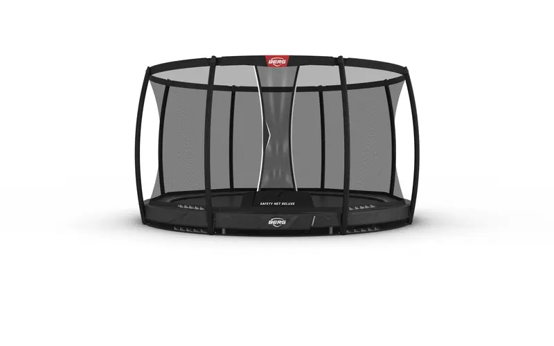 BERG Champion InGround 380 Grey + Safety Net Deluxe