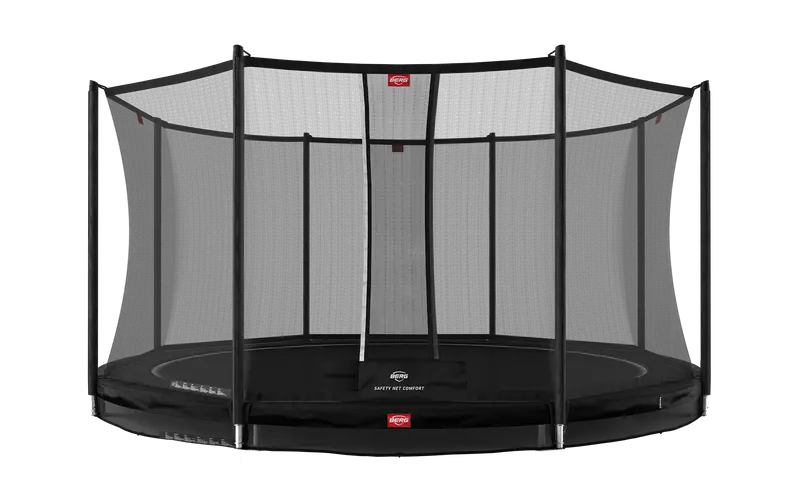 BERG Favorit InGround 430 Black + Safety Net Comfort