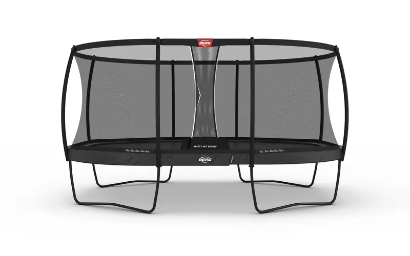BERG Grand Champion Regular 520 x 345 Grey + Safety Net Deluxe