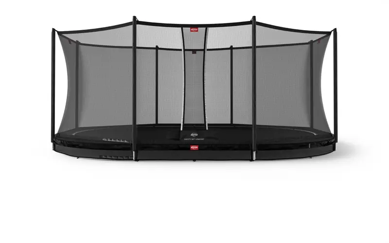 BERG Grand Favorit InGround 520 x 345 Black + Safety Net Comfort