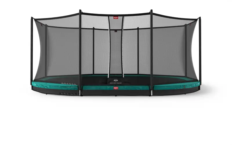 BERG Grand Favorit InGround 520 x 345 Green + Safety Net Comfort