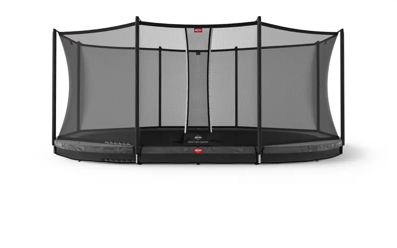 BERG Grand Favorit InGround 520 x 345 Grey + Safety Net Comfort