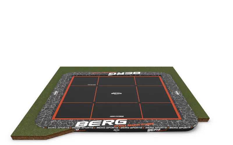 BERG SPORTS Ultim Pro Bouncer FlatGround 500 x 500 Grey