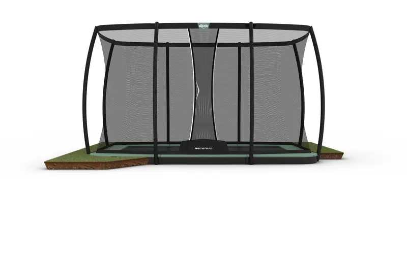 BERG Ultim Champion ECO FlatGround 410 Green + Safety Net DLX XL