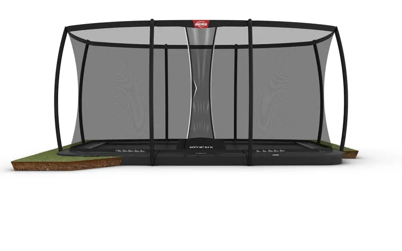 BERG Ultim Champion FlatGround 500 Grey + Safety Net DLX XL