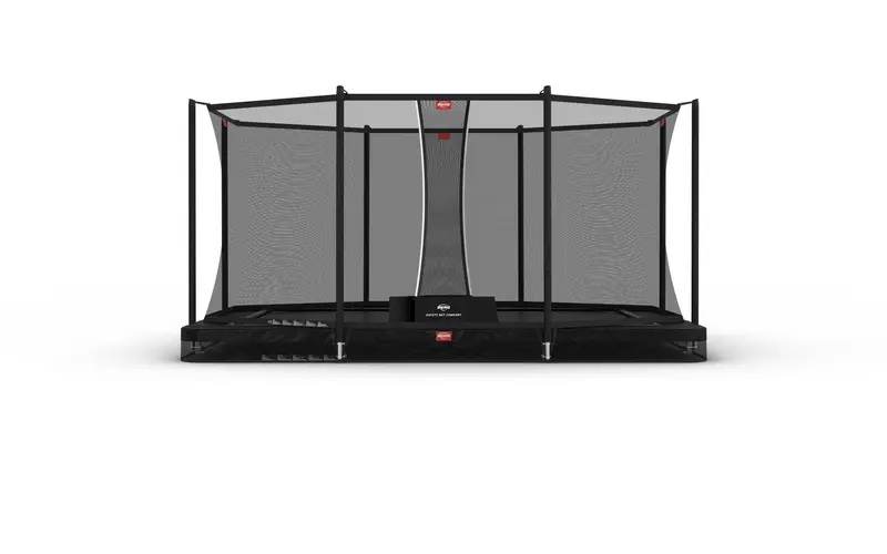 BERG Ultim Favorit InGround 410 Black + Safety Net Comfort