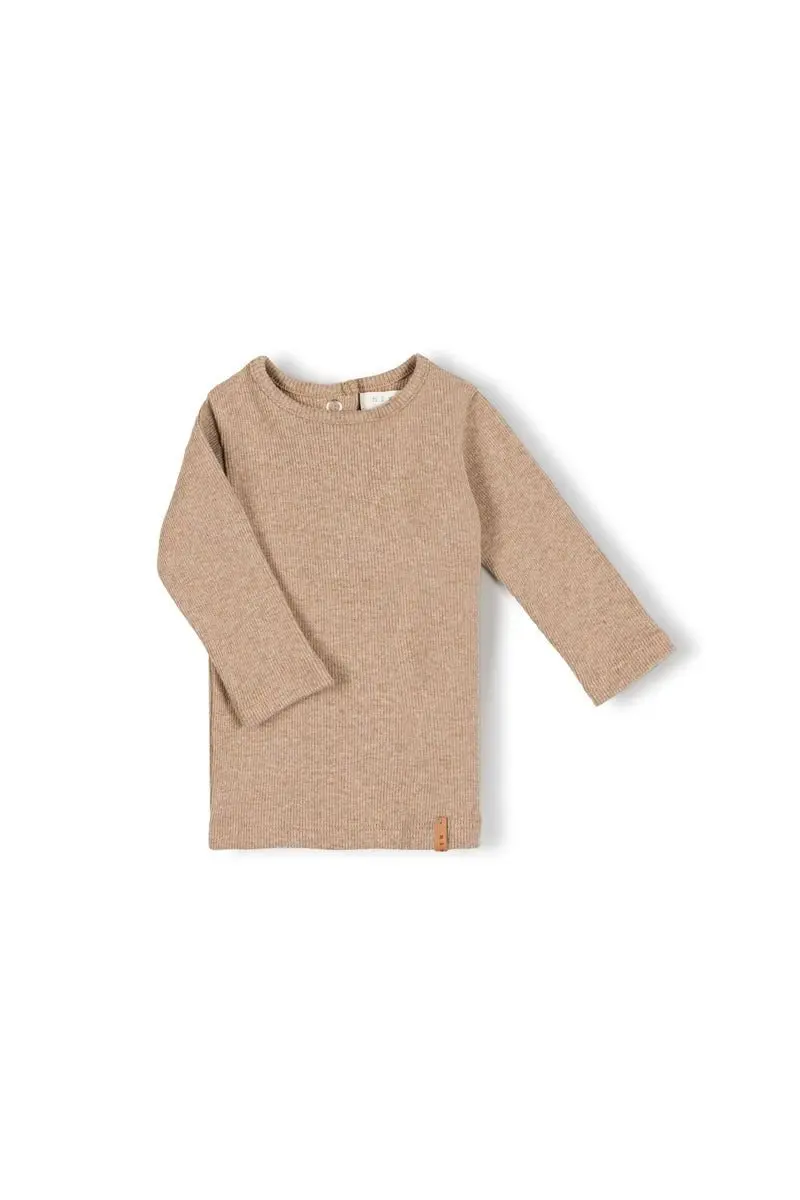 Bir Longsleeve - Pebble