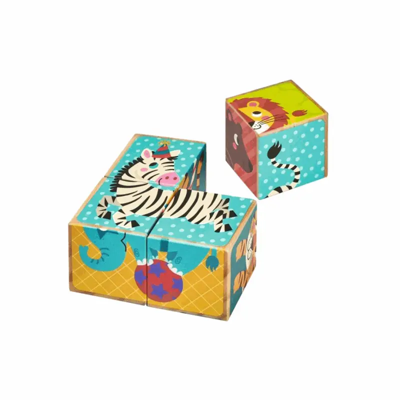 Blokpuzzel - Circusvriendjes