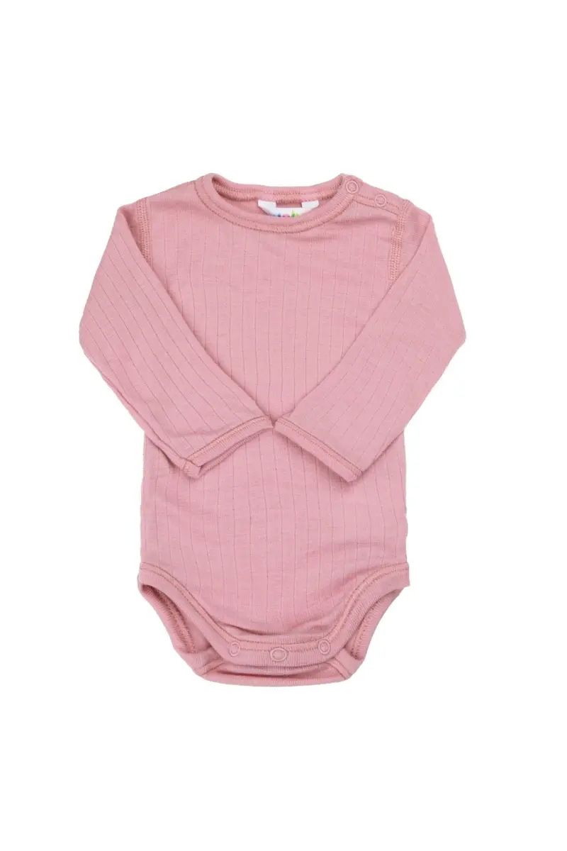 Body l.s. Basic Old Rose