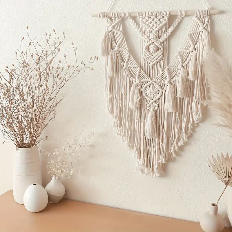 Bohara Macrame Wandhanger - Handgeweven wandtapijt