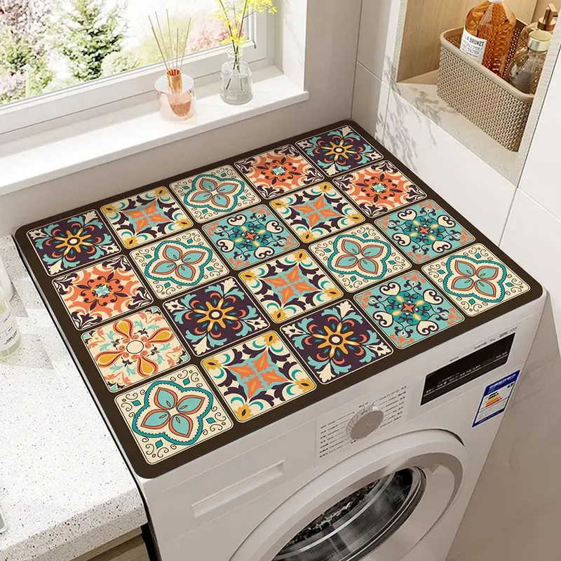 BohoShieldMat™ – Antislip Microfiber Apparatenmat – Bescherming Tegen Stof & Krassen