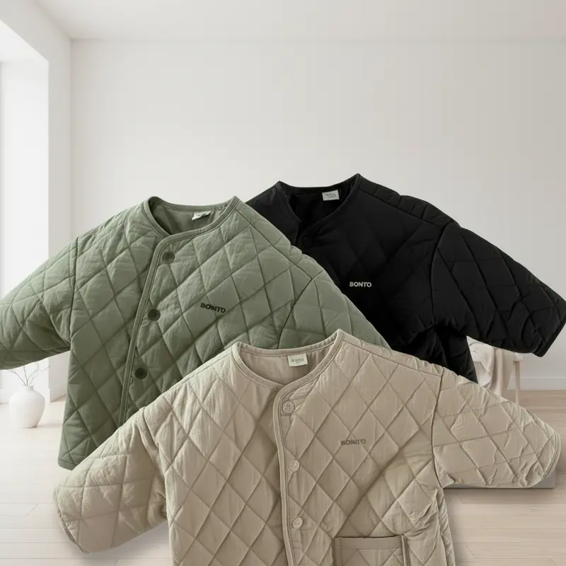 BonitoWear – Gezellig en warm – Gewatteerde jas voor kinderen