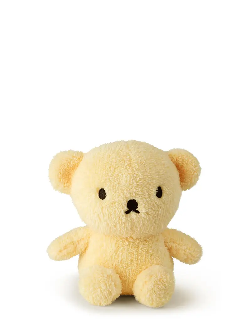 Boris Bear Terry Cream - 17 cm - 7'' | Light Yellow