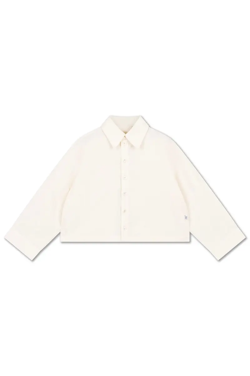 Boxy blouse LS - Vintage white